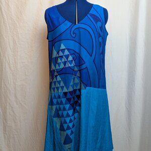 Blue Beach Dress (from New Zealand)